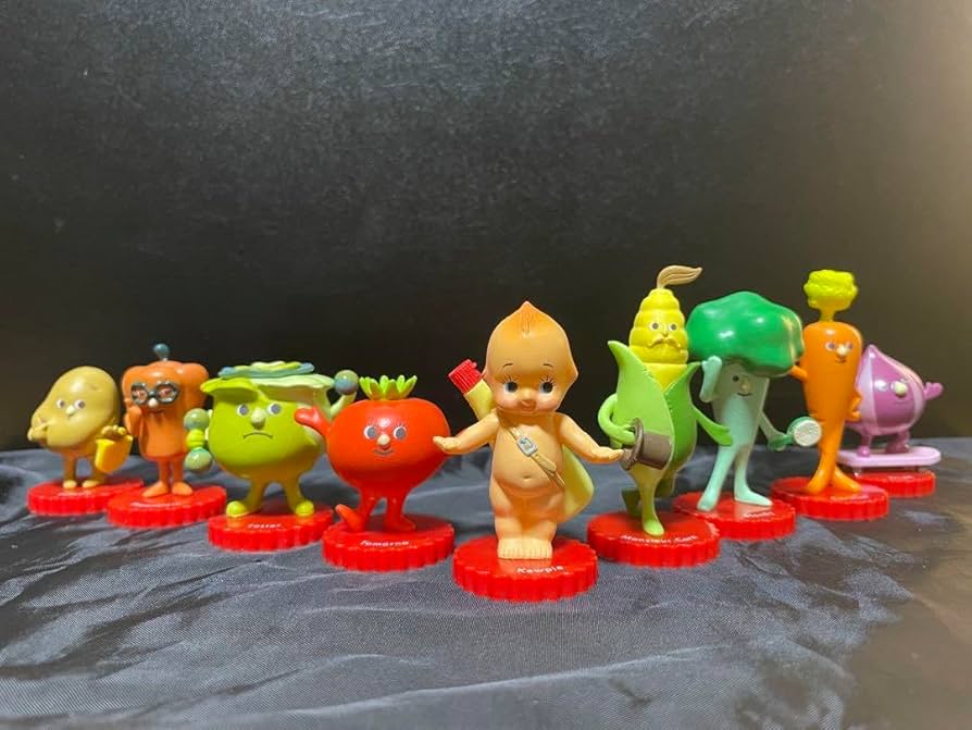 Amazon.co.jp: キューピーと野菜な仲間たちフィギュアセット : おもちゃ