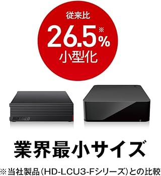 Amazon | BUFFALO USB3.1(Gen.1)対応 外付けHDD 2TB ブラック HD-LD2