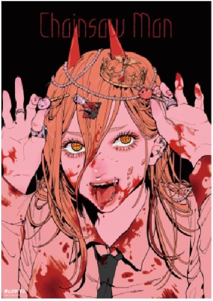 Amazon.co.jp: チェンソーマン展 ポスター パワー 5Y1Y : おもちゃ