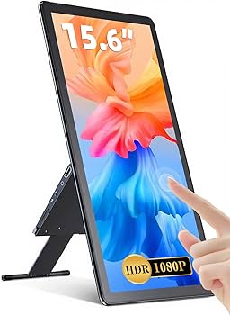 Amazon.co.jp: EVICIV モバイルモニター タッチパネル 15.6インチ