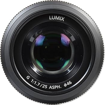 Amazon.com : Panasonic LUMIX G Lens, 25mm, F1.7 ASPH, Mirrorless