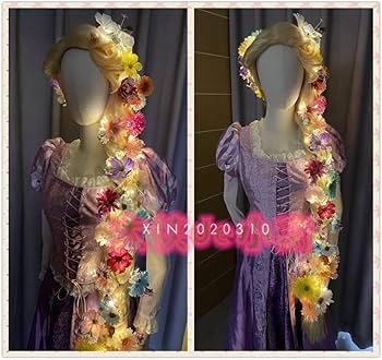 Amazon.co.jp: 【即納】塔の上のラプンツェル ラプンツェル コスプレ