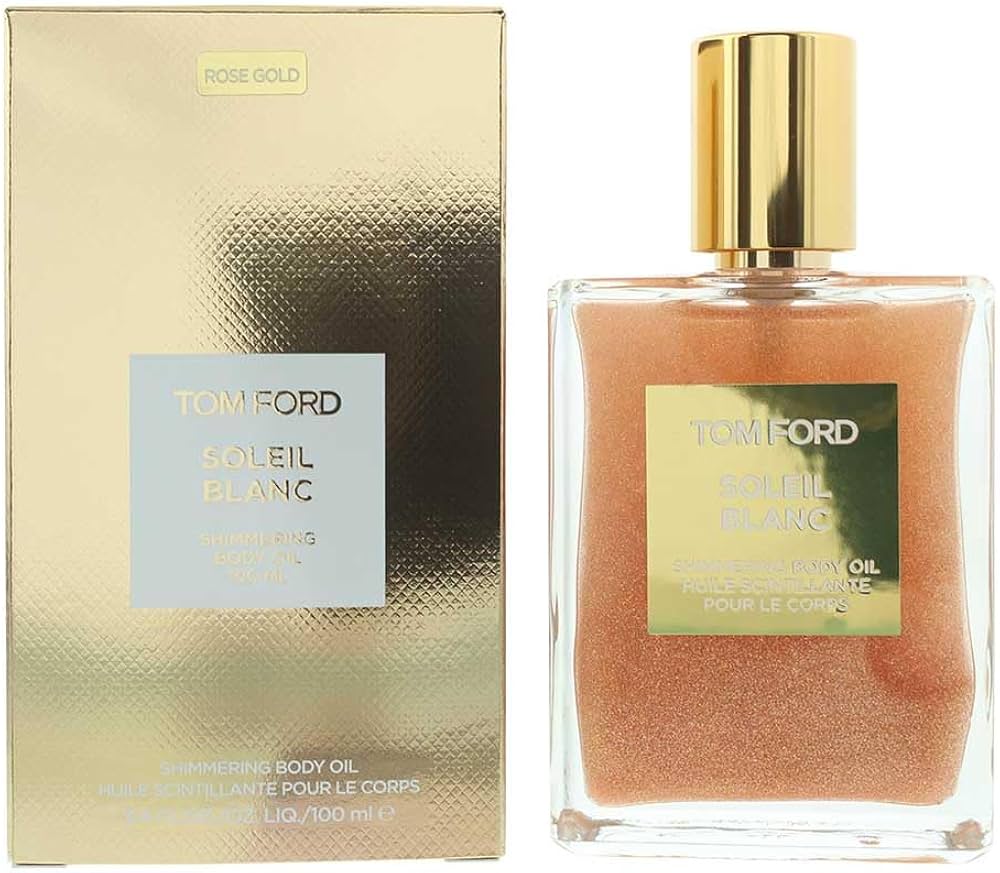 Amazon.com : Tom Ford Soleil Blanc Rose Gold Shimmering Body Oil
