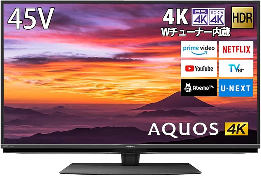 Amazon.co.jp: シャープ 4K チューナー内蔵 液晶 テレビ Android TV