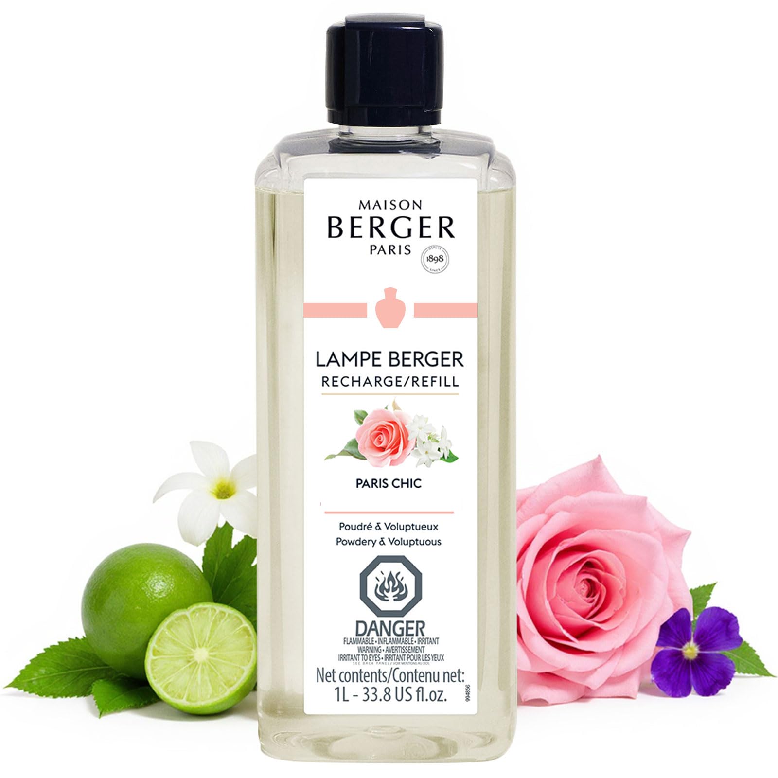 Amazon.com: Maison Berger Paris Chic Lampe Berger Refill, 1 Liter