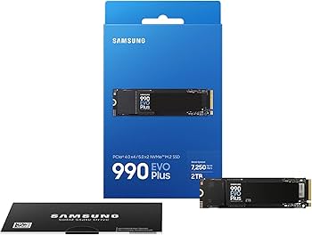 Amazon.com: Samsung 990 EVO Plus SSD 2TB, PCIe Gen 4x4, Gen 5x2 M