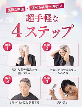 Amazon | 【 染めるほどうるツヤ 】b.ris ビーリス 白髪染め [ 医薬部