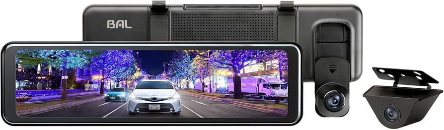 Amazon | 大橋産業(Ohashi Sangyo) 前後録画ドライブレコーダーミラー