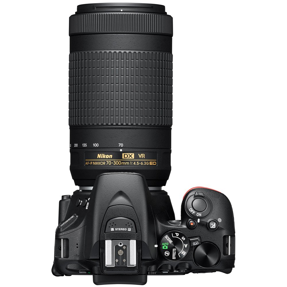 Amazon.com : Nikon D5600 24.2 MP DX-Format DSLR Camera with AF-P