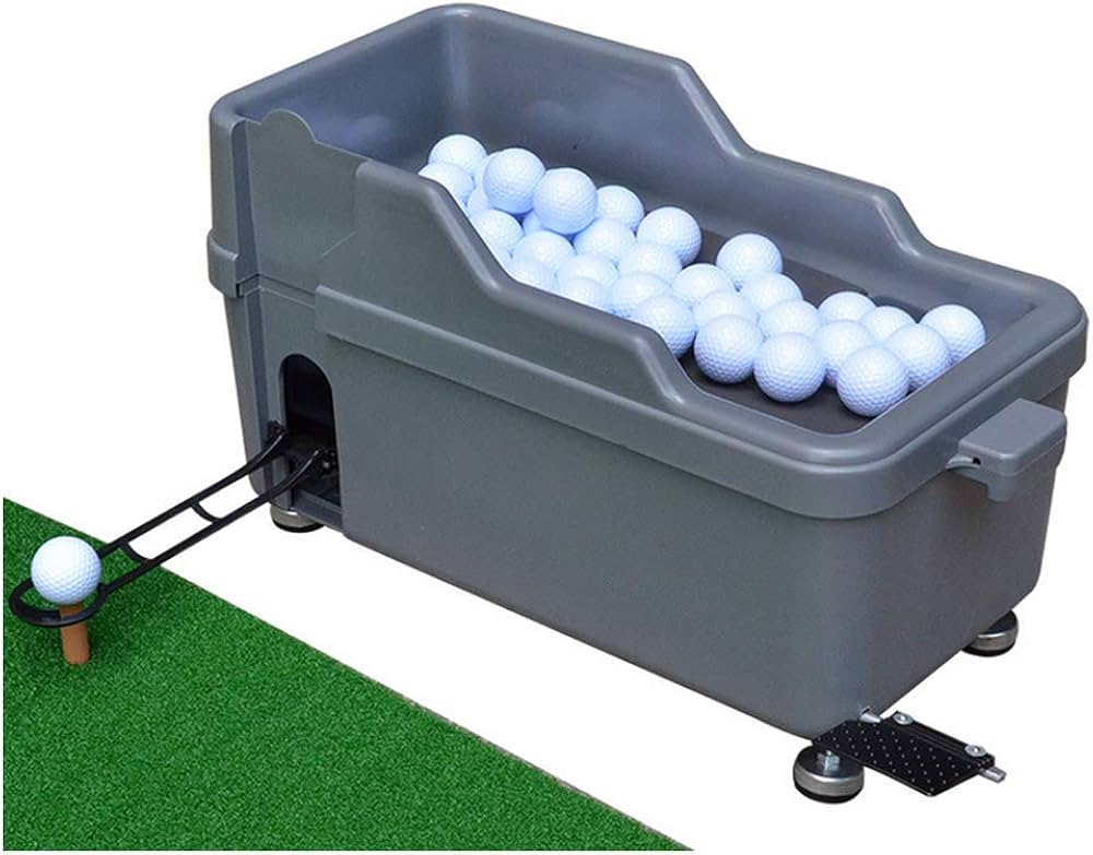 Amazon | 半自動ゴルフ球出し機 ボールディスペンサー ゴルフボール