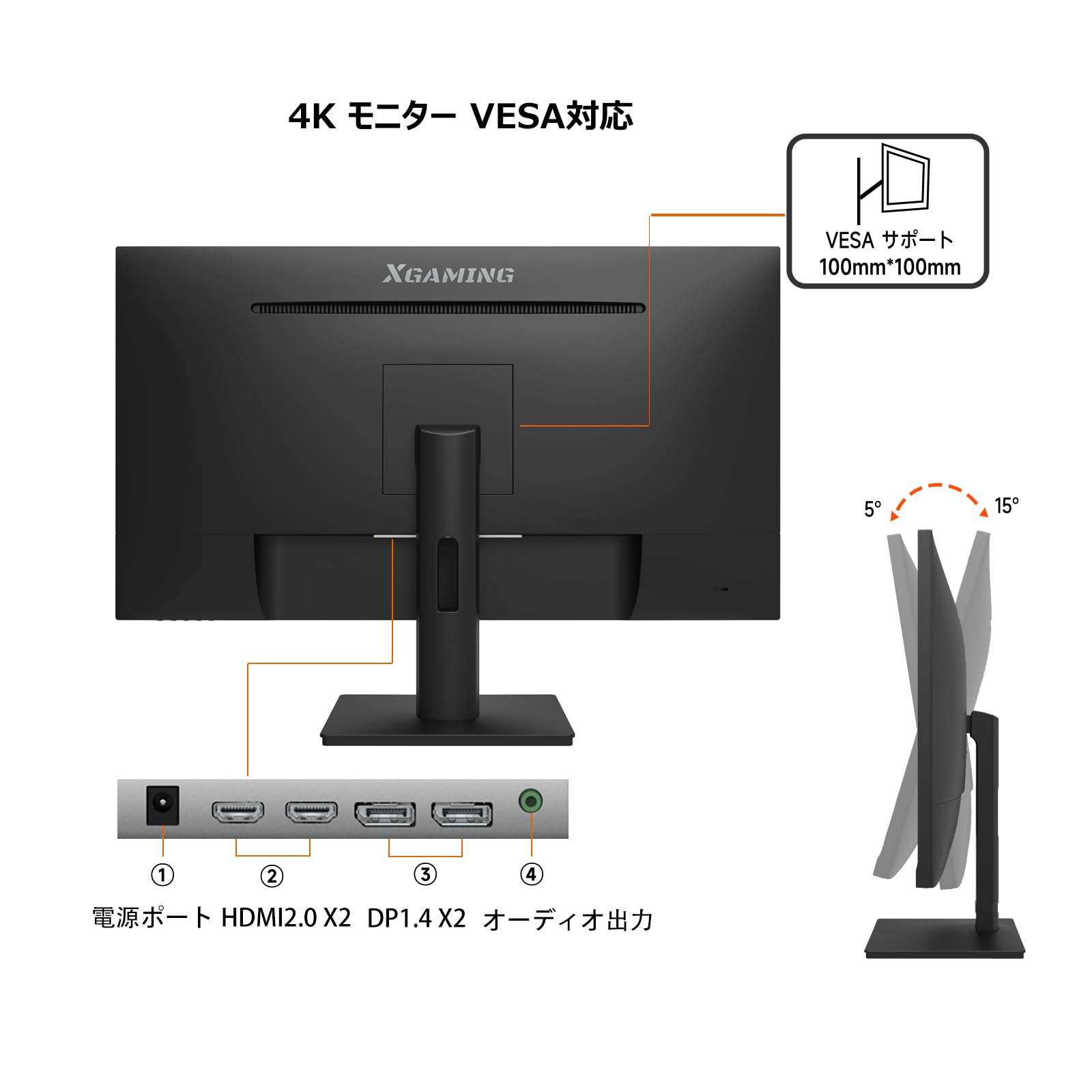 Amazon.co.jp: XGaming 28インチ 4k モニター UHD 60Hz 4ms ゲーミング