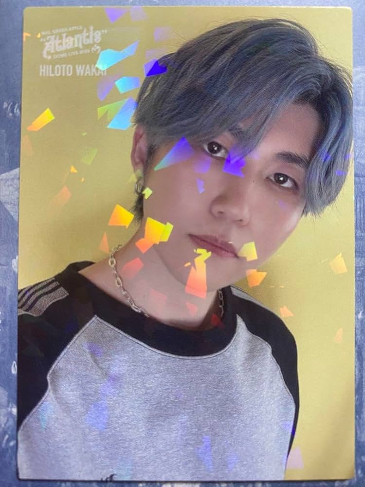 Amazon.co.jp: Mrs. GREEN APPLE Atlantis 若井滉斗 ひろぱ カード