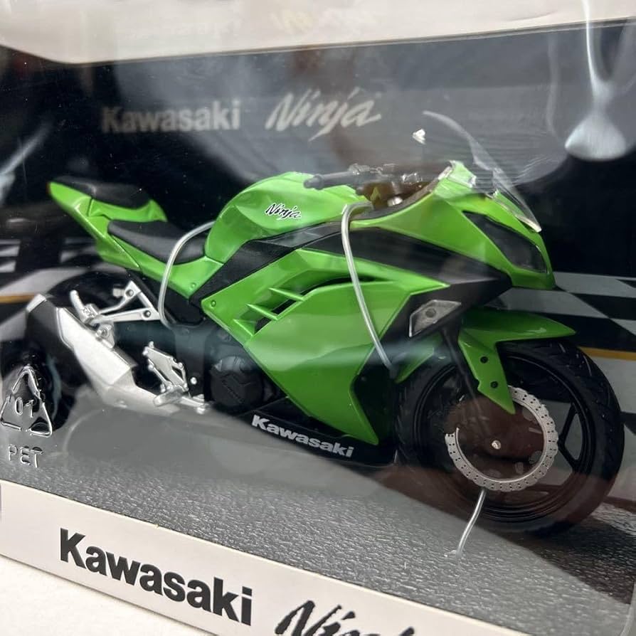 Amazon | 未開封 アオシマ 1/12 KAWASAKI NINJA 250 ライムグリーン