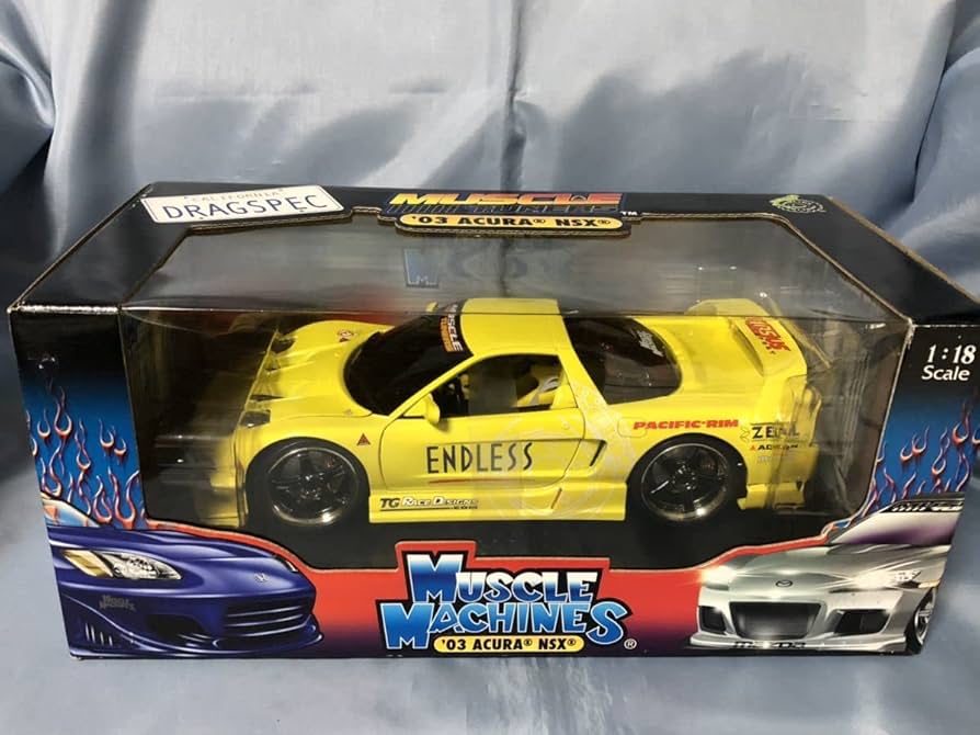 Amazon.co.jp: Unopened Muscle Machines Acura NSX (Diecast Car NSX