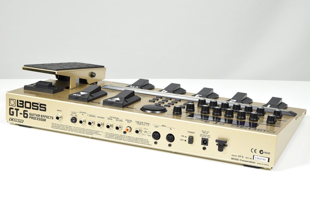 Amazon | BOSS / GT-6 Guitar Effects Processor [ギター用マルチ