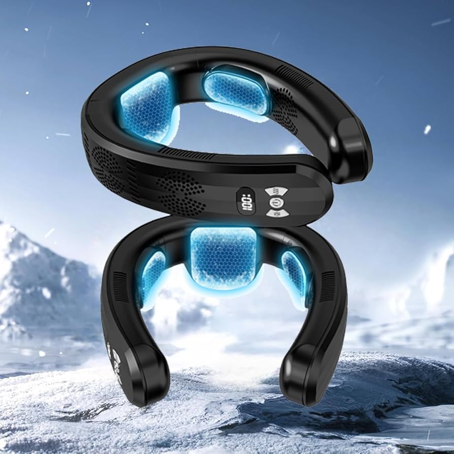 Amazon | 【10000mAhモデル&ネッククーラー】aanotoee 首掛け扇風機