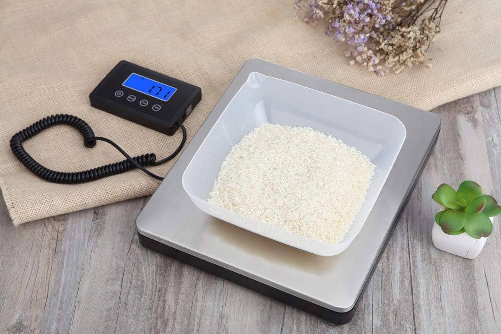 Amazon | 隔測式デジタル台はかり 最大180kg計量 0.05kg単位 LED時間