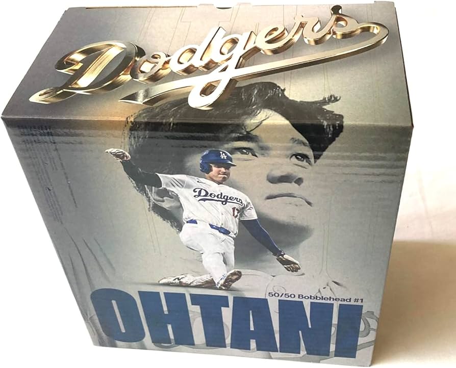 Amazon.co.jp: 大谷翔平 50/50記念 バブルヘッド フィギュア, 50盗塁