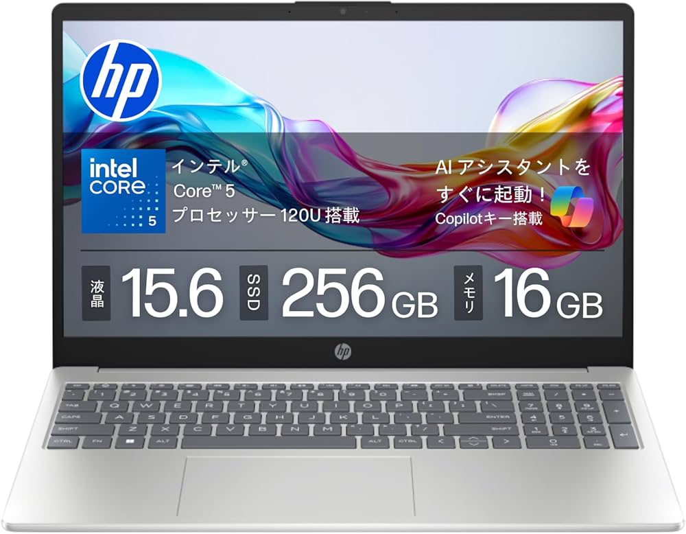 Amazon.co.jp: HP ノートパソコン 15-fd 15.6インチ インテル Core 5