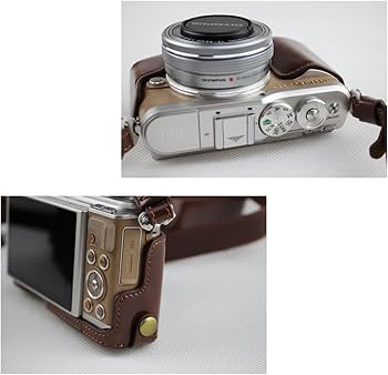 Amazon.co.jp: SIUTATDSH カメラケース PUレザー 適用 Olympus