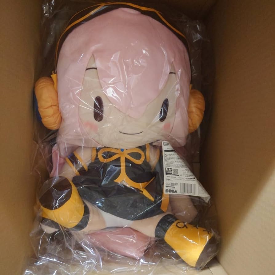 Amazon.co.jp: ボカロ ミク 巡音ルカ ふわぷち どでかじゃんぼ