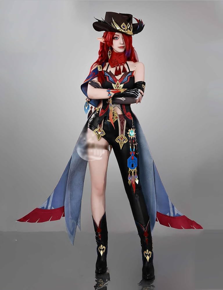 Amazon.co.jp: 原神 チャスカ コスプレ衣装 コスプレ道具 COS服