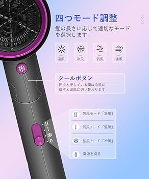 Amazon | ドライヤー 大風量 速乾 1300W【潤い×優しく速乾】ランキング