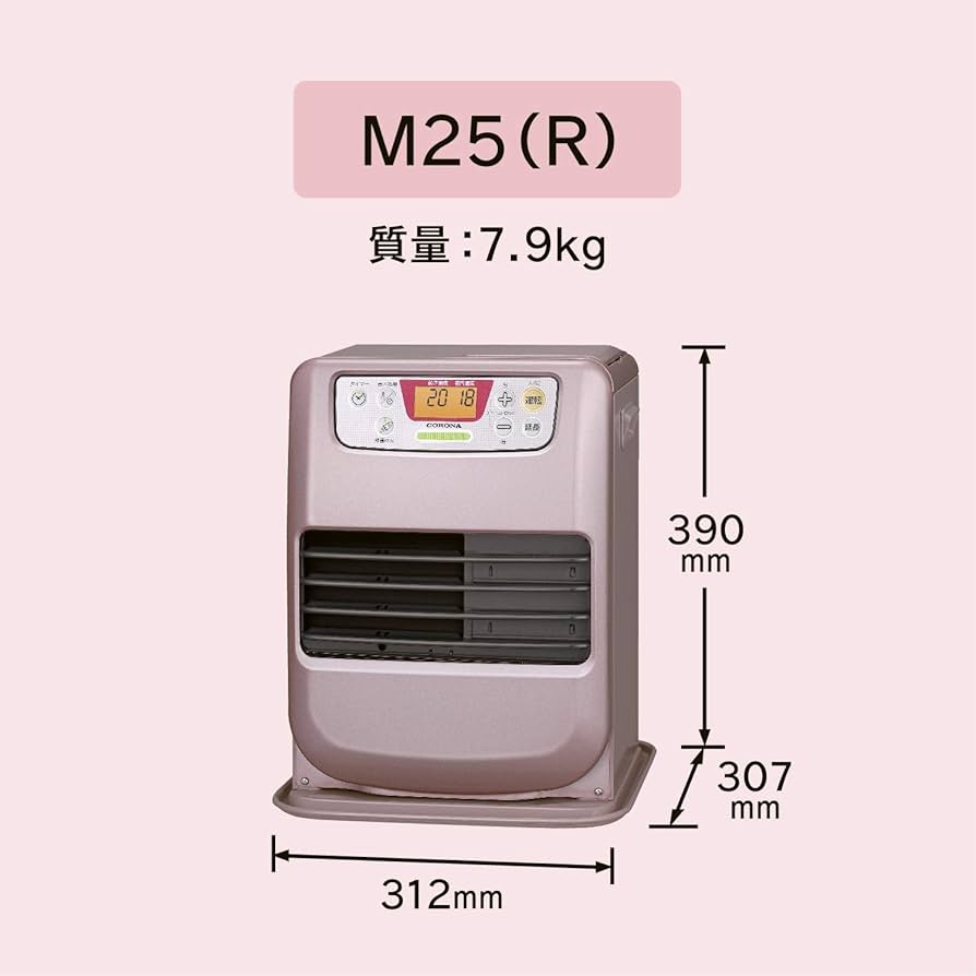 Amazon | CORONA(コロナ) 石油ファンヒーター 【日本生産】 (木造7畳