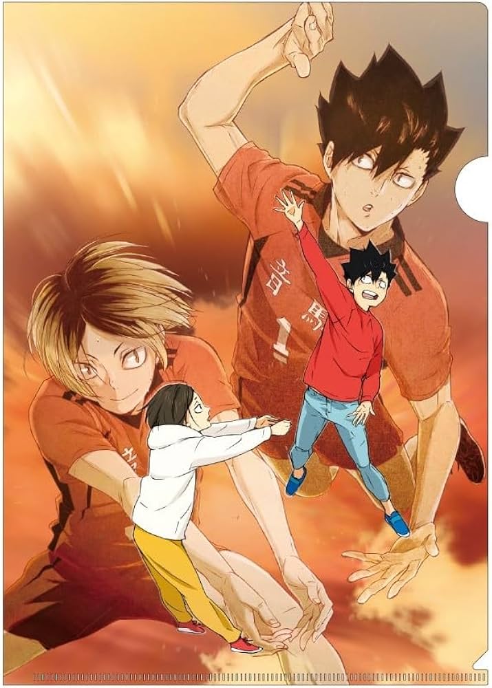 Amazon.co.jp: ハイキュー 映画 ゴミ捨て場の決戦 クリアファイル 孤爪