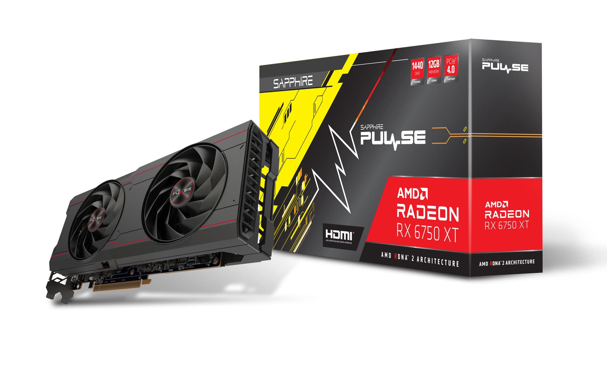 Amazon | Sapphire PULSE Radeon RX 6750 XT GAMING OC グラフィックス