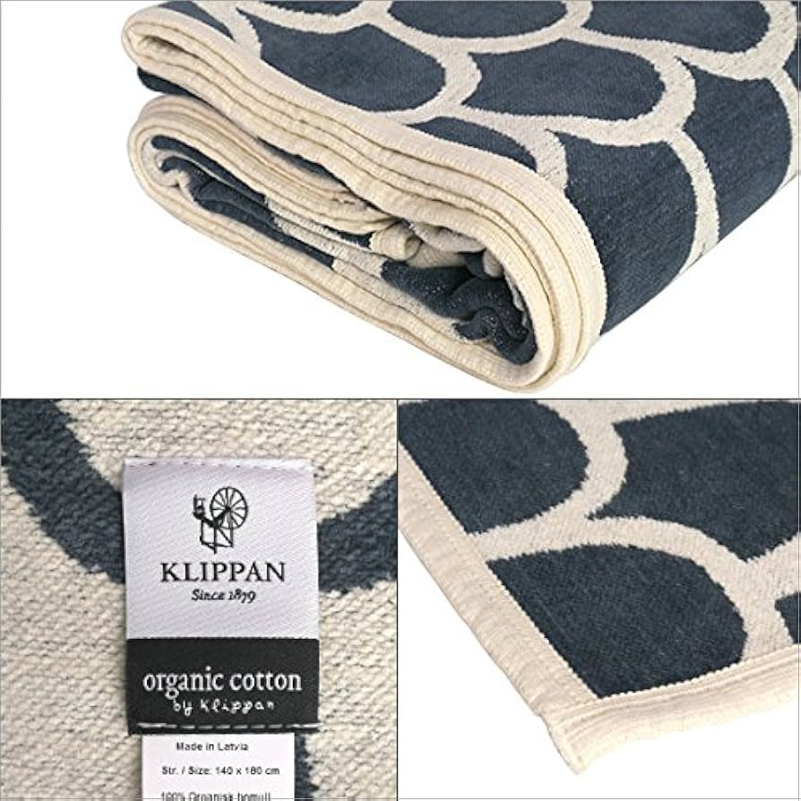 Amazon｜[クリッパン]KLIPPAN オーガニックコットン＆シュニール織り