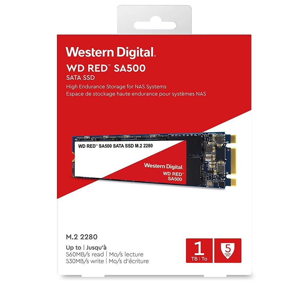 Western Digital 500GB WD Red SA500 NAS 3D NAND Internal SSD - SATA