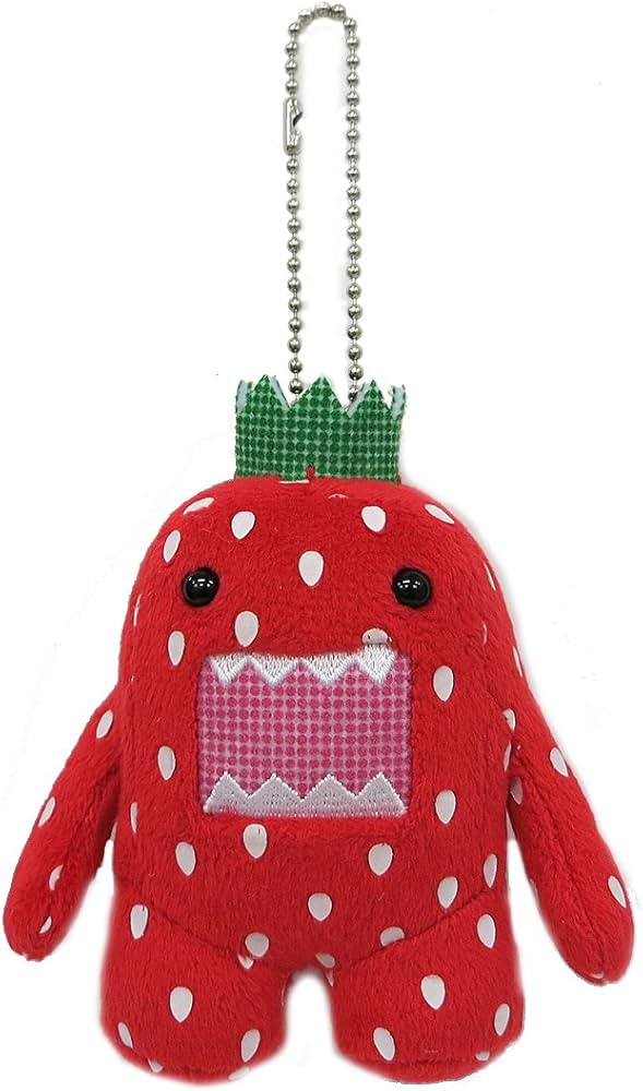 Amazon.co.jp: どーもくん15thイチゴマスコット : おもちゃ