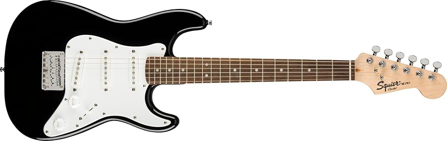 Amazon.com: Squier Mini Stratocaster Electric Guitar, with 2-Year