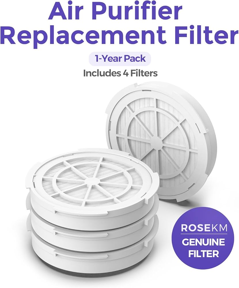 Rosekm 1-Year Pack Replacement Parts for AP001R, 4 Pack : Amazon