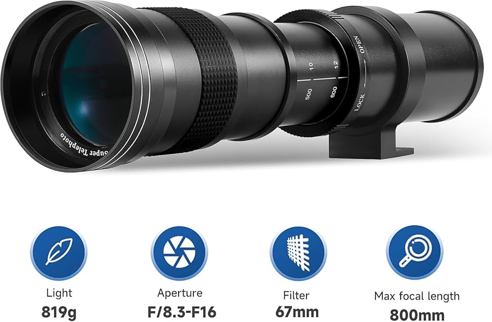 Amazon.co.jp: JINTU 420-800mm f/8.3 手動超望遠ズームレンズ Nikon Z