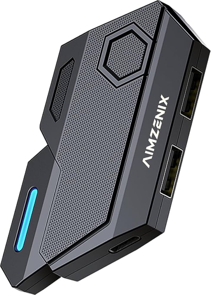 AIMZENIX Game Controller Emulator for PC/PS4/PS3/Nintendo Switch