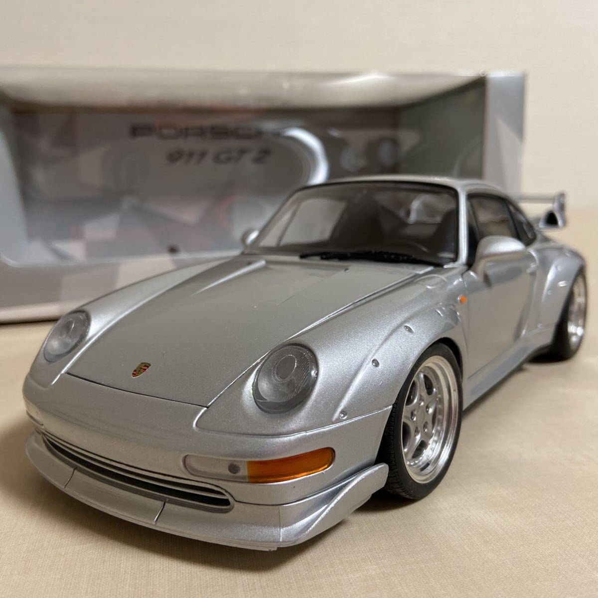 Amazon | UT.models：1/18 ミニカー911 GT2 STREET 1997 (Silver