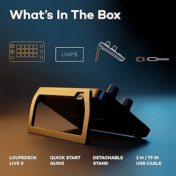 Loupedeck Live S - The Streaming Console for Desktop Productivity