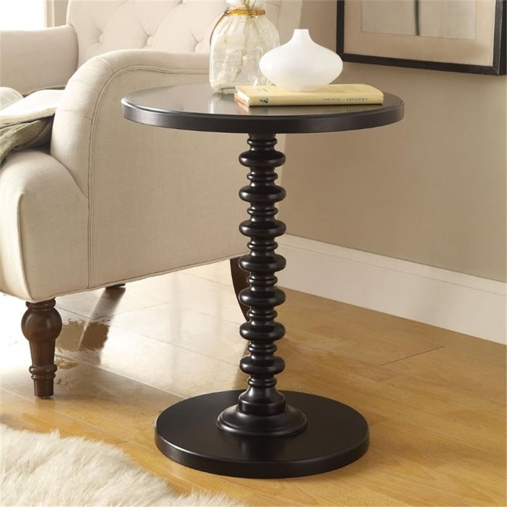 Amazon.com: Acme Acton End Table in Black : Home & Kitchen