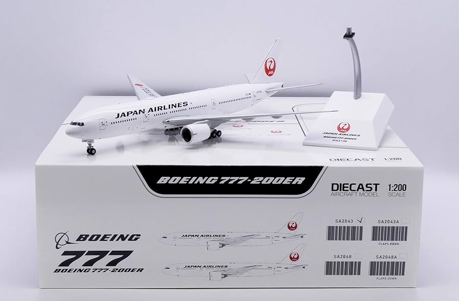 Amazon | JC Wings 1:200 SA2043 Japan Airlines Boeing 777-200ER