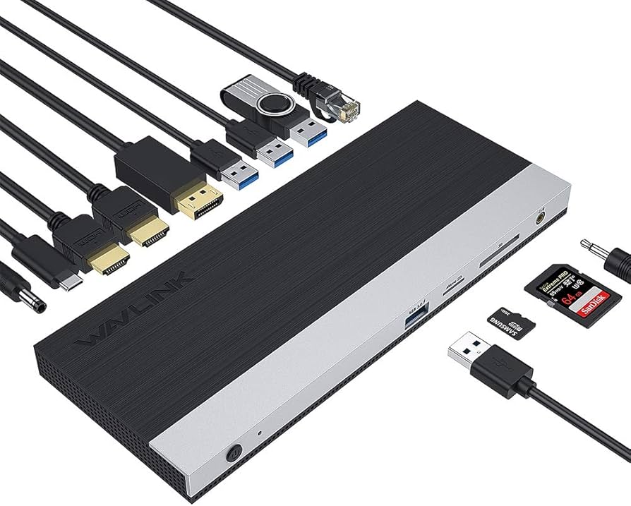 Amazon.co.jp: WAVLINK USB-C 4K ドッキングステーション 85W出力