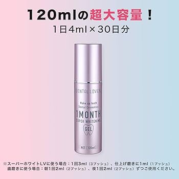 Amazon | デンタルラバー スーパーホワイトニングゲル (スーパー