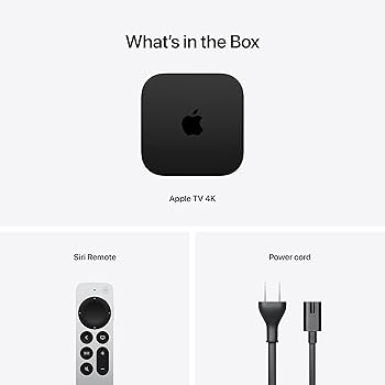 Apple TV 4K (2022) Wi‑Fi with 64GB Storage (3rd Generation