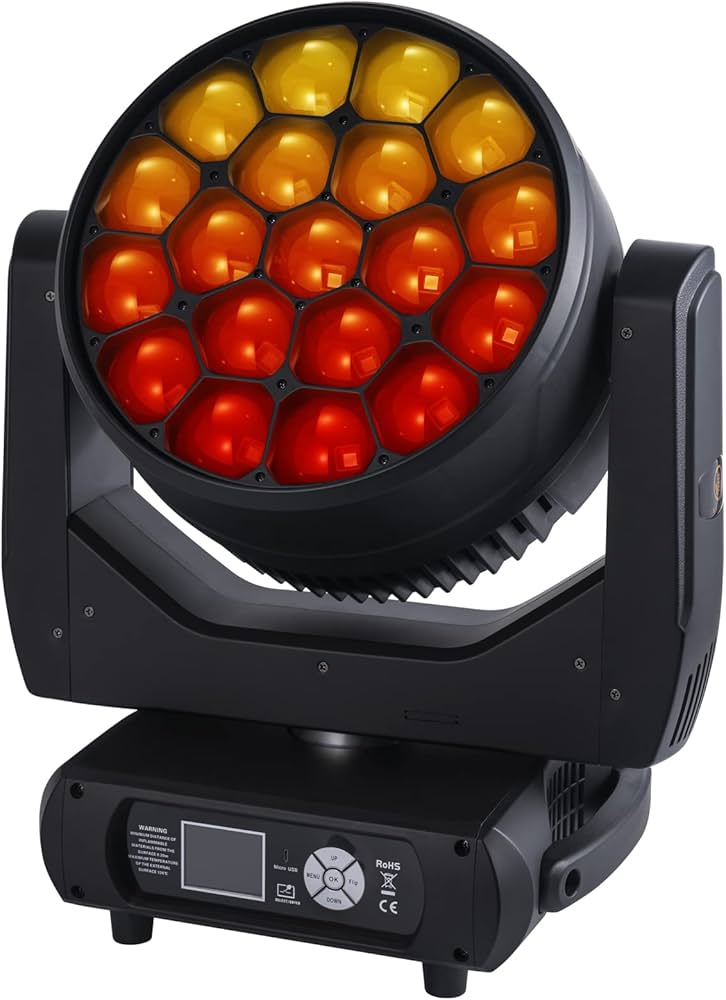 Amazon.co.jp : IMRELAX B-Eye 40Wx19 RGBW 4in1 LED ムービング