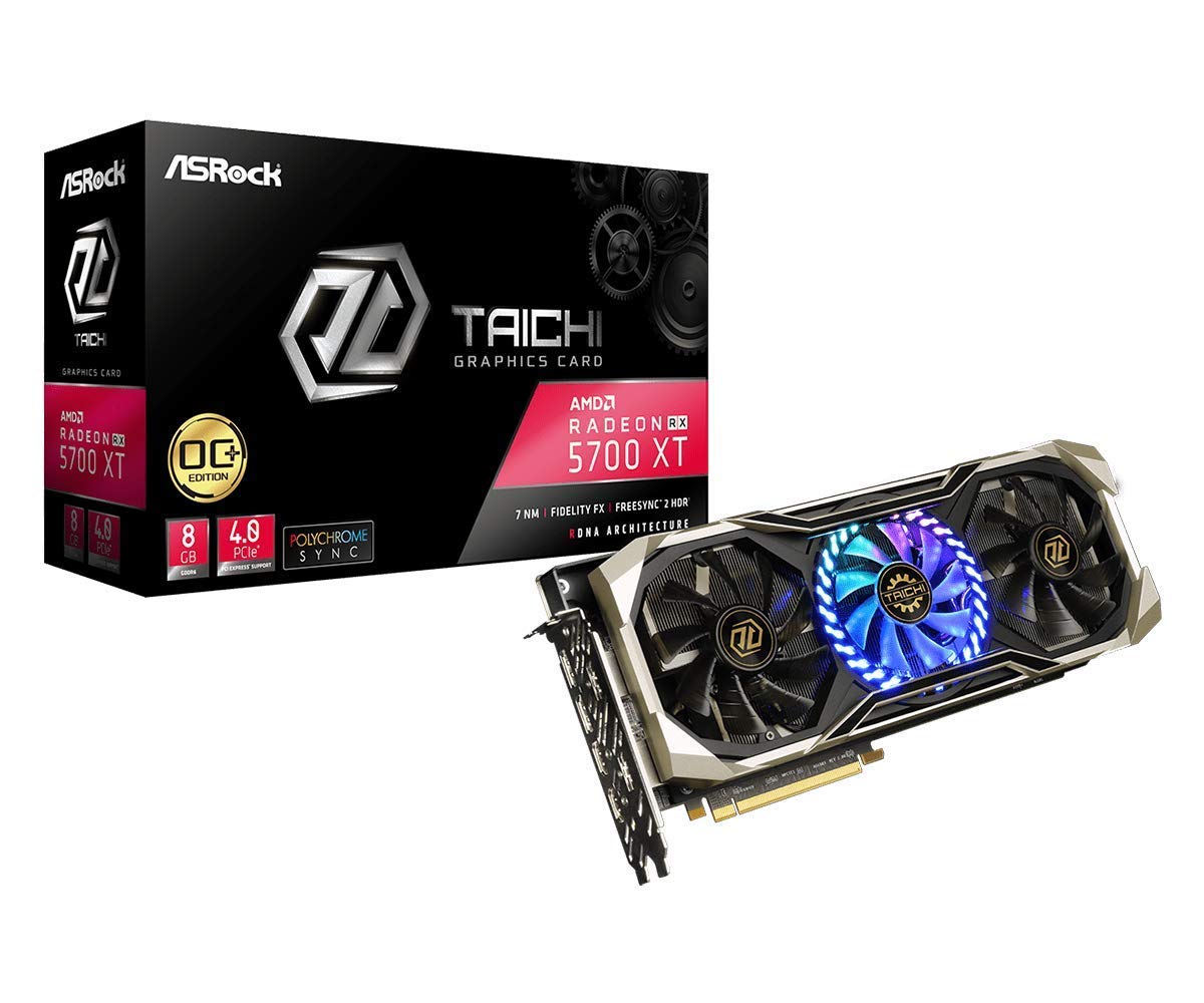 Amazon.com: ASRock Radeon RX 5700 XT Taichi X 8G OC+ 8GB (Renewed
