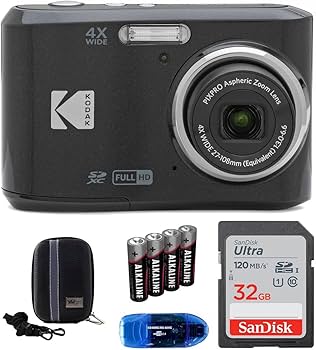 Amazon.com : KODAK Pixpro FZ45 Digital Camera Bundle, Includes
