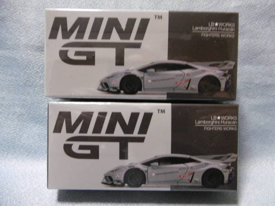 Amazon.co.jp: Unopened MINI GT 258 LB WORKS Lamborghini Huracan