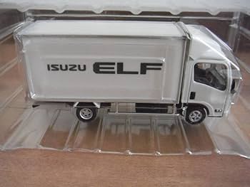 Amazon | いすゞ エルフ ミニカー トラック 白 ホワイト ISUZU ELF
