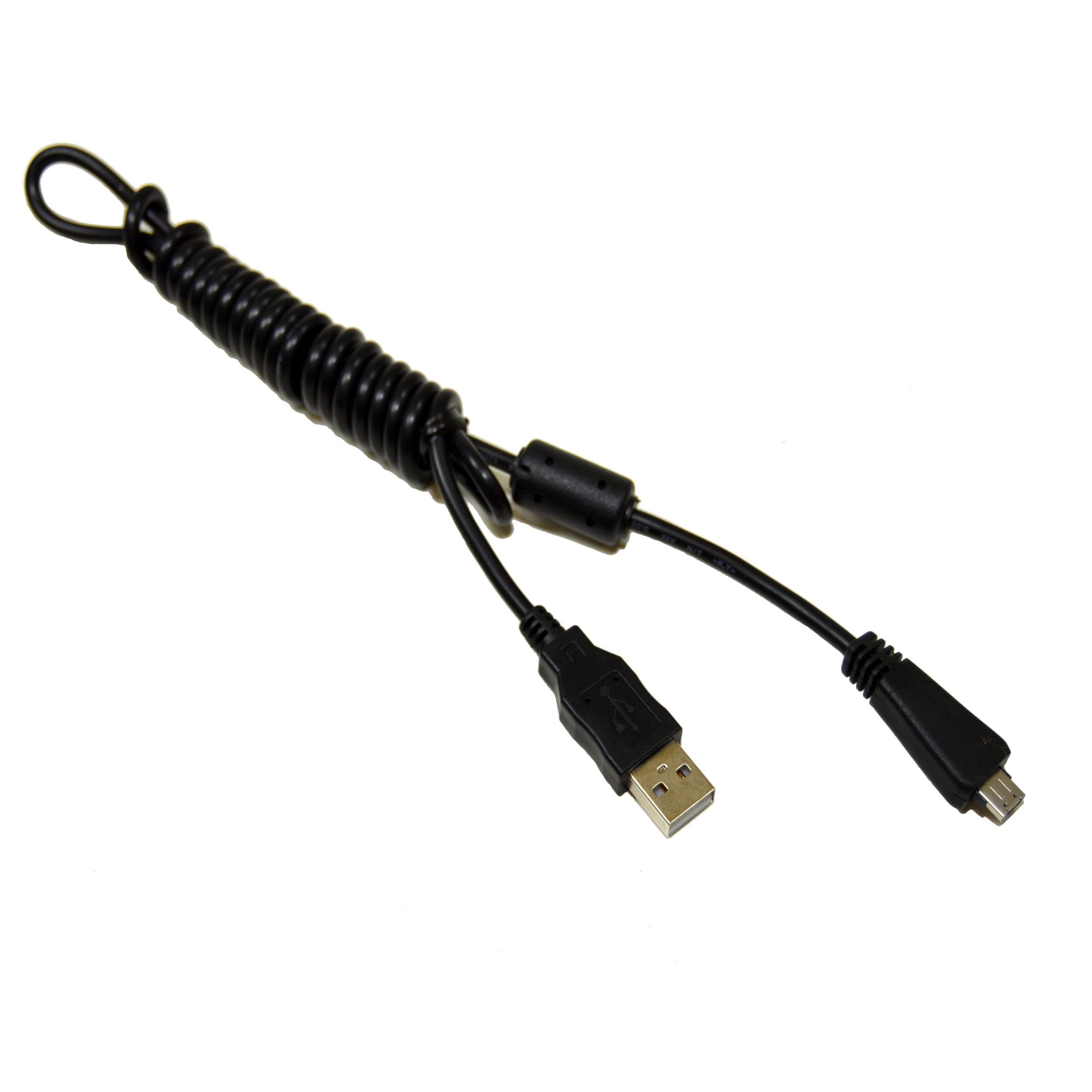 Amazon.com: HQRP USB Data Cable Cord Compatible with Sony Cyber